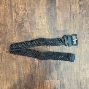 SVNX woven belt with buckle